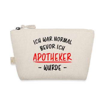 Apotheker Beruf Lustiger Spruch Medizin Geschenk - Bio-Täschchen - Natur - Vorne
