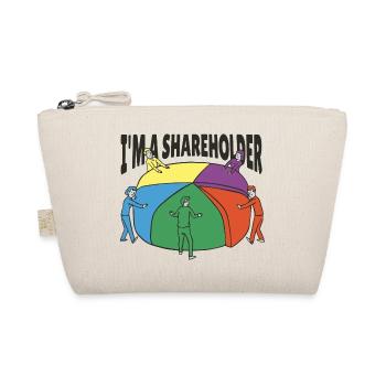 I'm a Shareholder - I am a shareholder - Organic Pouch - nature - Front