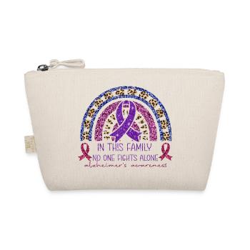 Alzheimer's Disease Brain Forgotten Forgetful - Organic Pouch - nature - Front