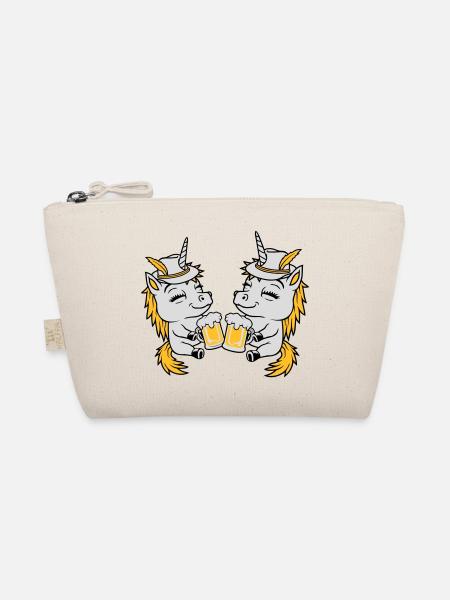 Unicorn Friends Beer Toast - Organic Pouch - nature - Front