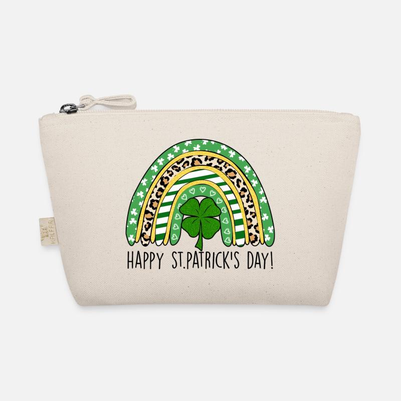 Happy St. Patrick´s Day Saint Patrick Irland Irish Bio-Täschchen