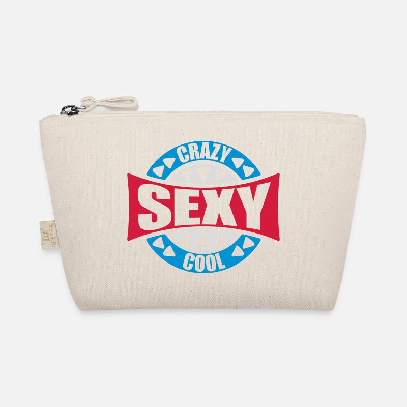 crazy sexy cool Design Bio-Täschchen