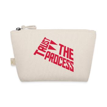 trust the process Quote - Organic Pouch - nature - Front