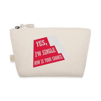 single now your chance - Bio-Täschchen - Natur - Vorne