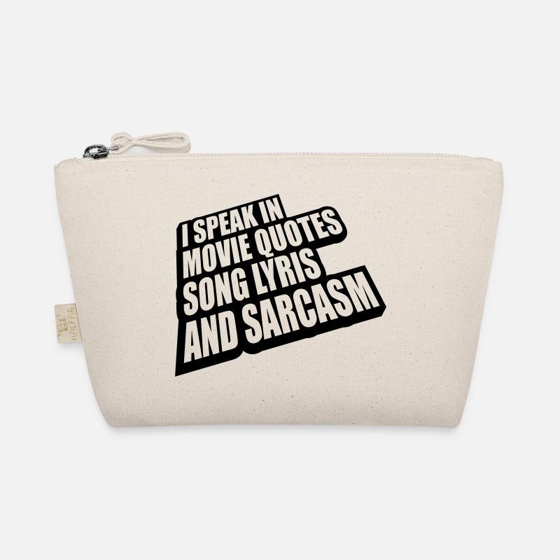 speak lyrics and sarcasm Bio-Täschchen