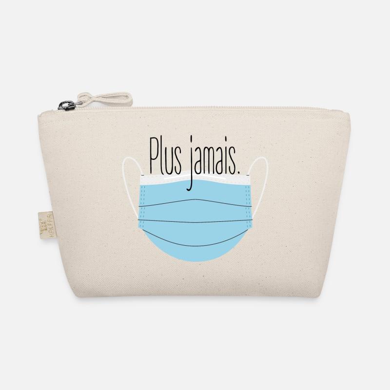 Plus jamais | Tee-shirt à message Trousse biologique