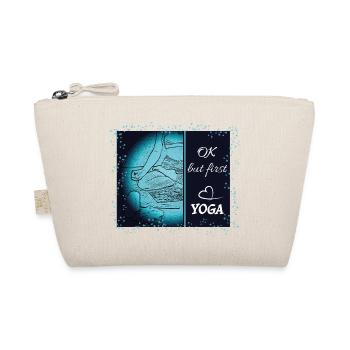 Ok but first yoga - Organic Pouch - nature - Front