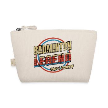 Badminton Legend - Organic Pouch - nature - Front