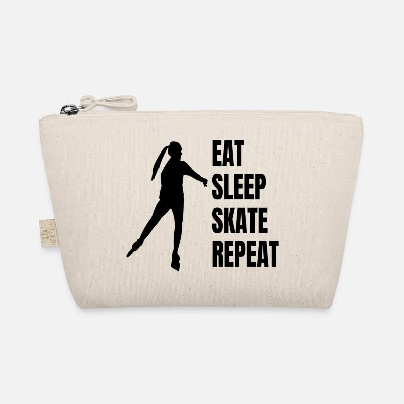 Roller Skate Inline Gift Inliner Skater Skate Organic Pouch