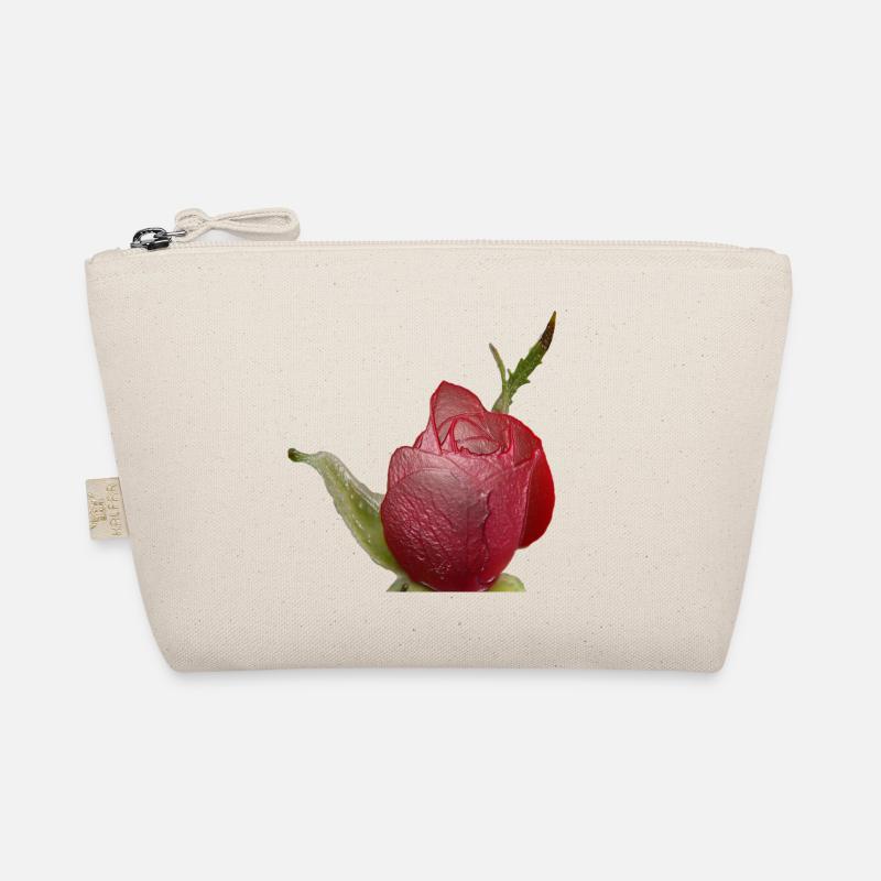 Rote Rose Bio-Täschchen