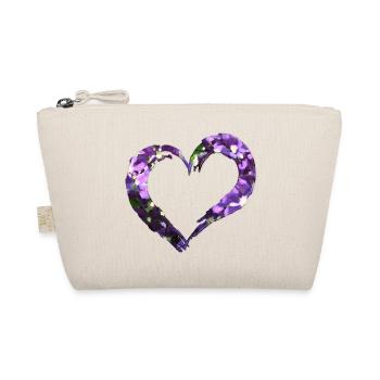 Heart - Organic Pouch - nature - Front