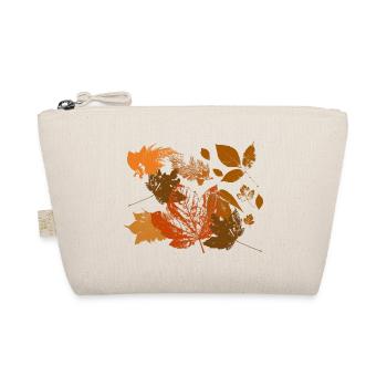 Autumn leaf - Organic Pouch - nature - Front
