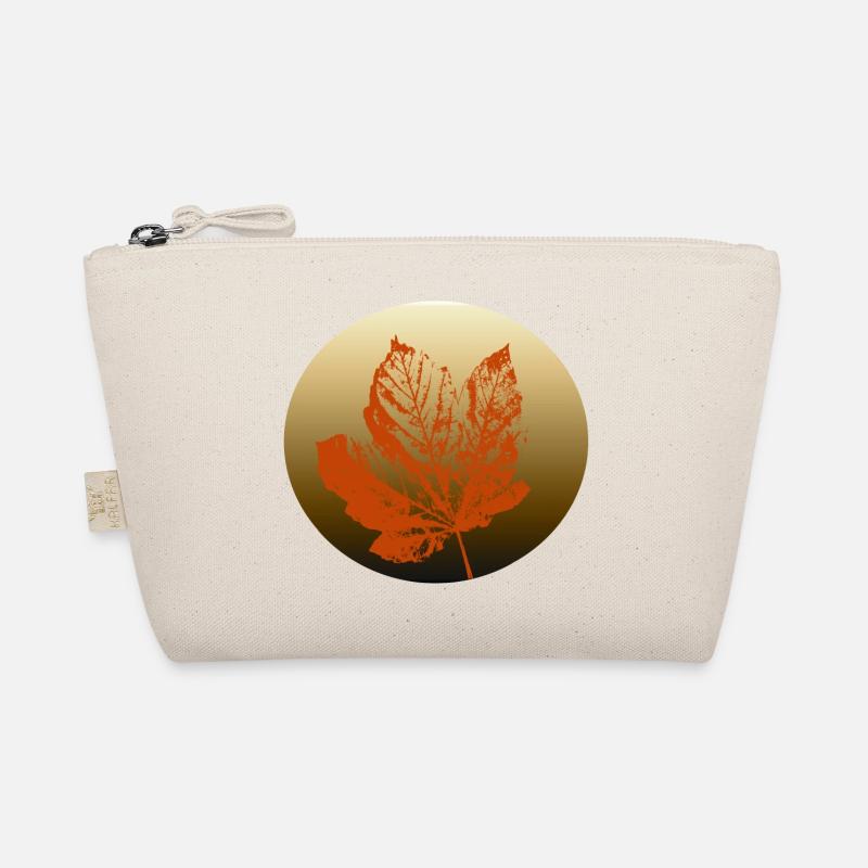 Autumn leaf gold Organic Pouch