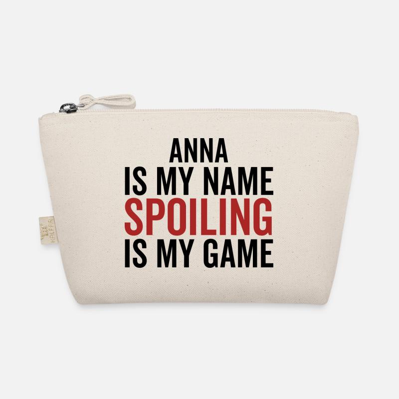 Anna est mon nom Spoiling est mon jeu Trousse biologique