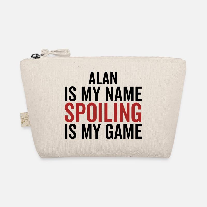 Alan est mon nom Spoiling est mon jeu Trousse biologique