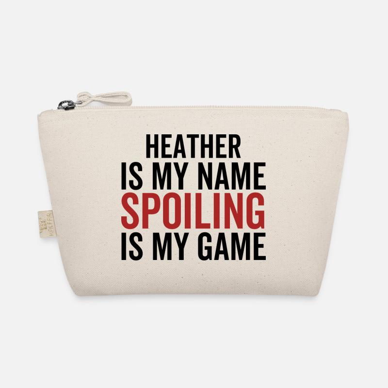 Heather est mon nom Spoiling est mon jeu Trousse biologique