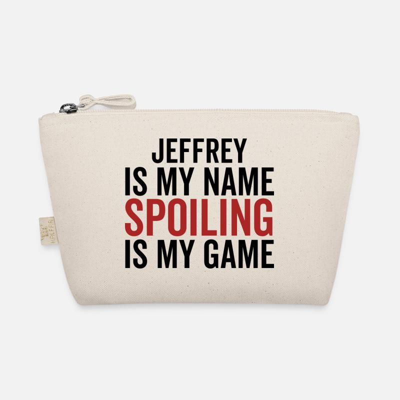 Jeffrey est mon nom Spoiling est mon jeu Trousse biologique