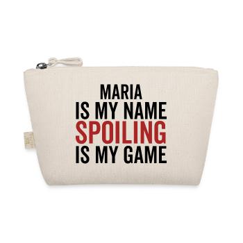 Maria est mon nom Spoiling est mon jeu - Trousse biologique - nature - Devant