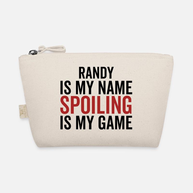 Randy est mon nom Spoiling est mon jeu Trousse biologique