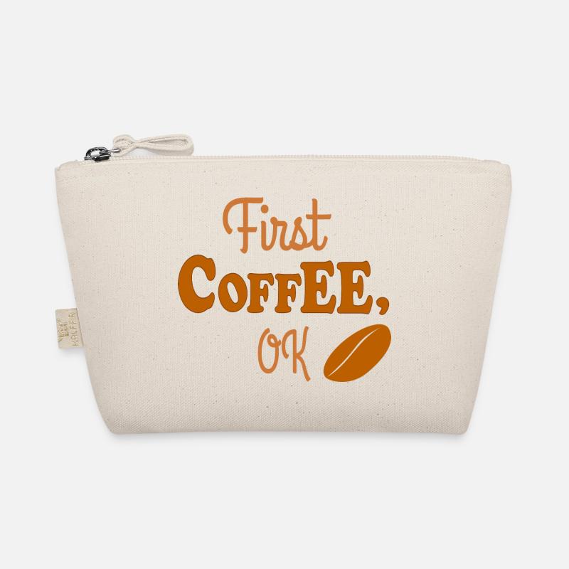 Coffee! First coffee, coffee lover, coffee junkie Organic Pouch