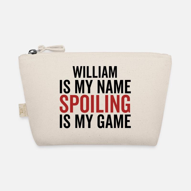 William est mon nom Spoiling est mon jeu Trousse biologique