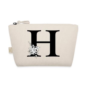 Lettre H - Trousse biologique - nature - Devant