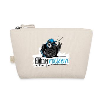 Hühner Rocken - Bio-Täschchen - Natur - Vorne