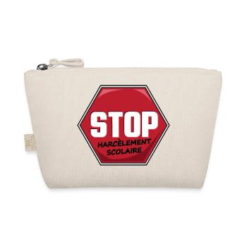 Stop Harcèlement Scolaire - Trousse biologique - nature - Devant