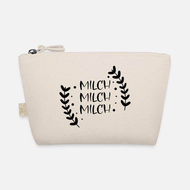milch milch milch - Bio-Täschchen - Natur