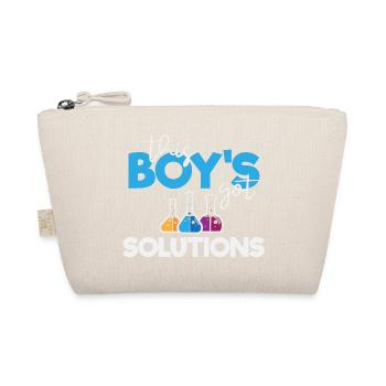 This Boy's Got Solutions - Organic Pouch - nature - Front