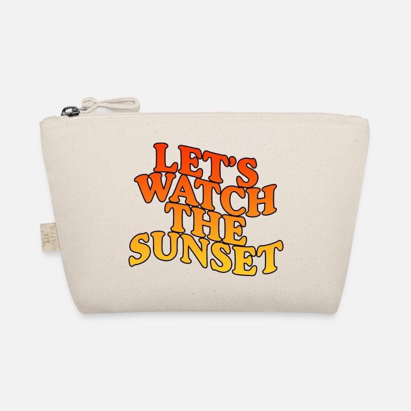 Let's Watch The Sunset Bio-Täschchen