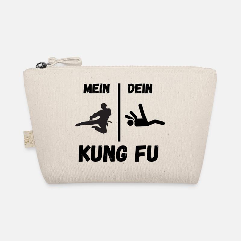 Mein kung fu - Dein Kung Fu - Bio-Täschchen - Natur