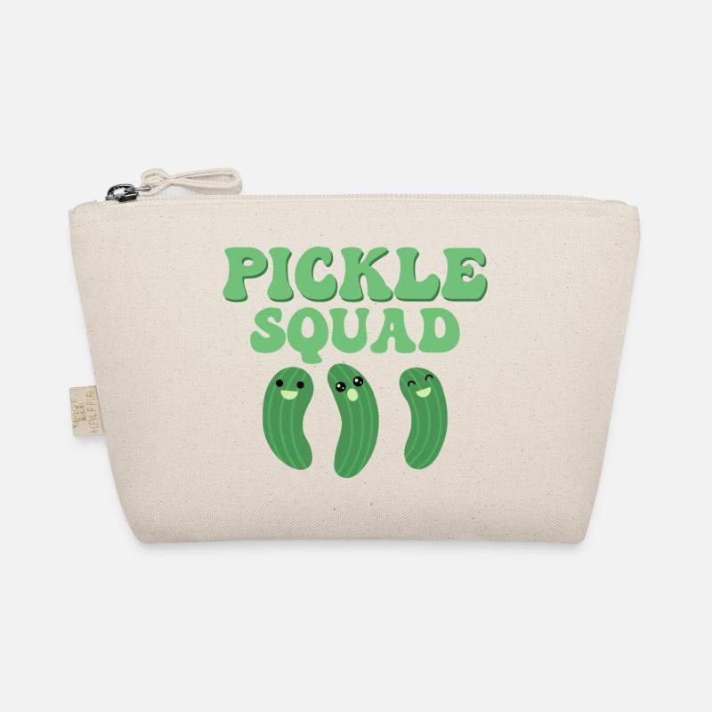 Pickle Squad Pickles Cucumber - Bio-Täschchen - Natur
