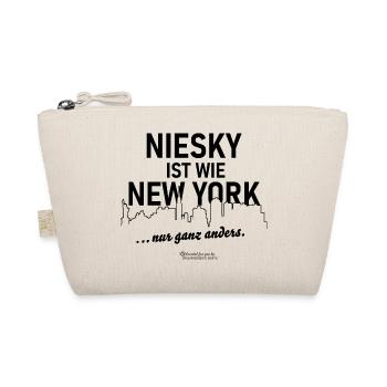 Niesky ist wie New York - Bio-Täschchen - Natur - Vorne