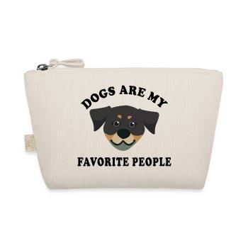 Dogs Are My Favorite People mon chien préférré - Trousse biologique - nature - Devant