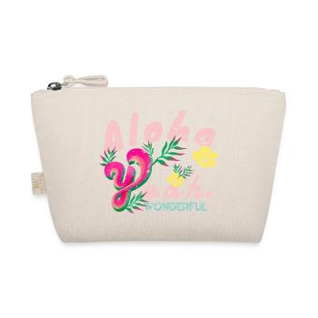 Strandtag - -Aloha - Bio-Täschchen - Natur - Vorne