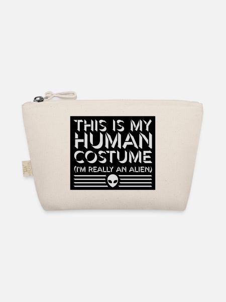 Citation extraterrestre de costume humain - Trousse biologique - nature - Devant