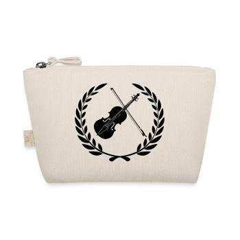 Logo de violon pour couronne de laurier - Trousse biologique - nature - Devant