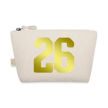26 Number jersey - Organic Pouch - nature - Front