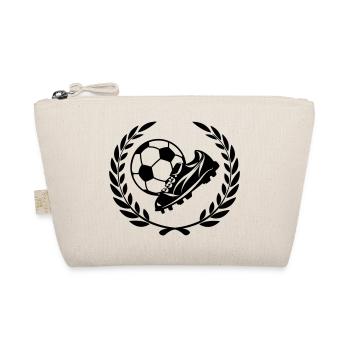 Ballon de football et chaussure de football en couronne de laurier - Trousse biologique - nature - Devant
