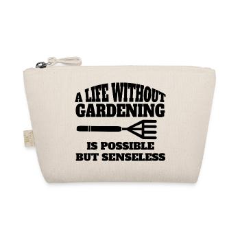 Gardener Gift Hobby Gardener Orchard Garden - Organic Pouch - nature - Front