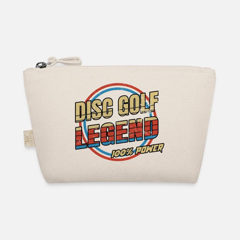 Disco Golf Legenden Design Bio-Täschchen