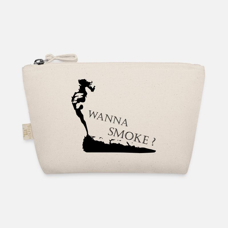 Fumer de l’herbe - lettrage avec image Trousse biologique