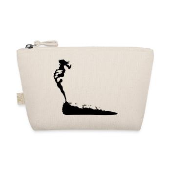 Weed smoking - lettering with picture - Organic Pouch - nature - Front