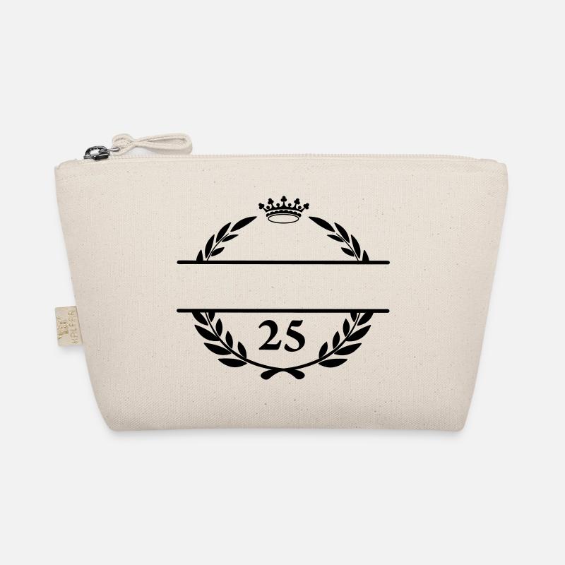 Bannière de nom Lauwerkrans avec le numéro 25 Trousse biologique
