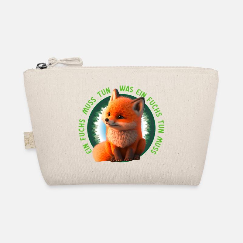 Ein Fuchs muss tun was ein Fuchs tun muss - Bio-Täschchen - Natur