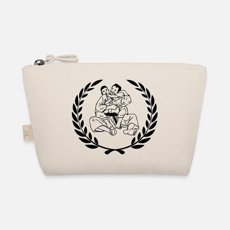 Pince de cou Judo Jiujitsu avec couronne de laurier Trousse biologique