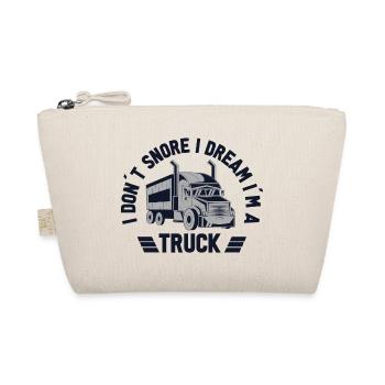 Lastwagenfahrer Spruch & Trucker - Bio-Täschchen - Natur - Vorne