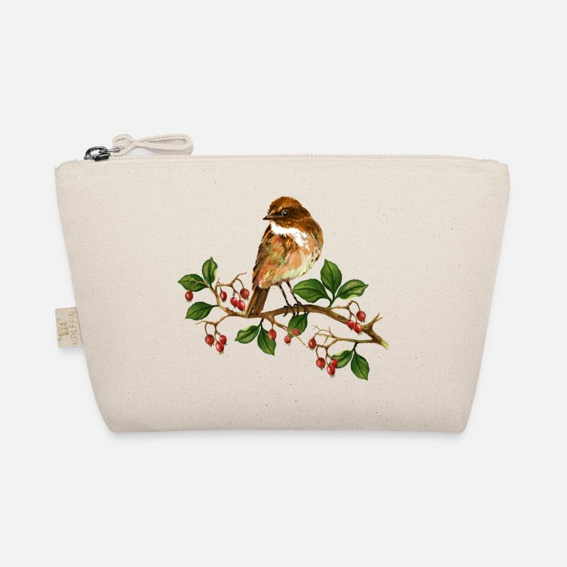 Bunter Vogel Bio-Täschchen