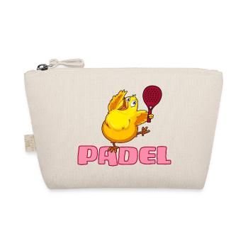 Padel Padel Tennis Magenta-Padel-Chick Paddle - Organic Pouch - nature - Front